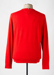 Pull col roulé rouge TOMMY HILFIGER pour homme seconde vue