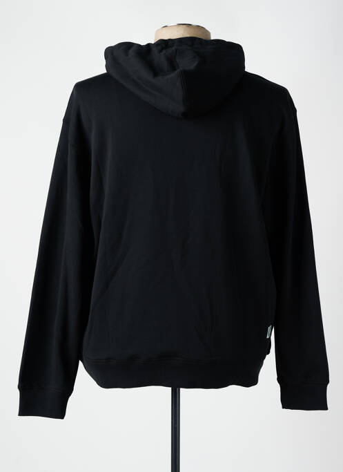 Sweat-shirt à capuche manches longues manches longues noir CHABRAND homme