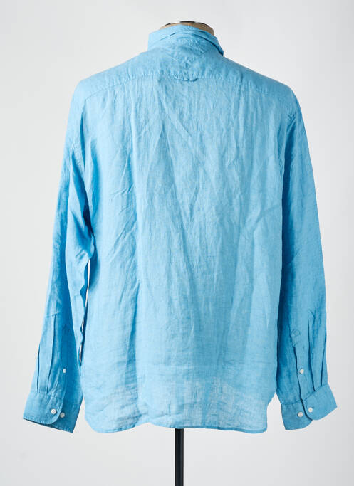 Chemise manches longues bleu TOMMY HILFIGER pour homme