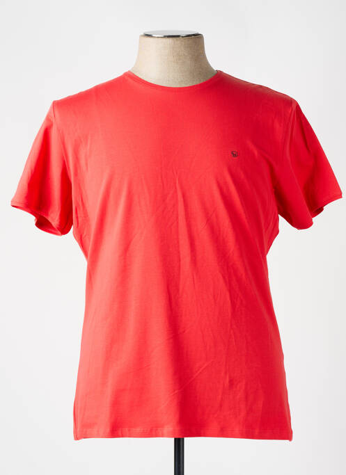 T-shirt rouge BENSON & CHERRY pour homme