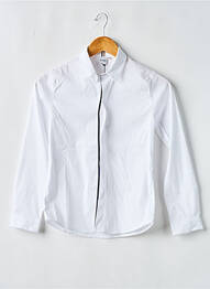Chemise manches courtes coupe droite blanc HUGO BOSS garcon