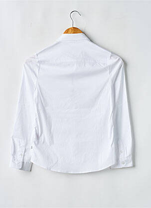 Chemise manches courtes coupe droite blanc HUGO BOSS garçon