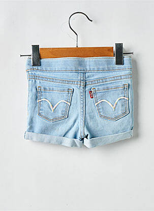 Short poches taille ajustable bleu LEVI'S fille
