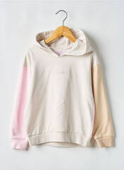 Sweat-shirt à capuche beige GUESS pour fille seconde vue
