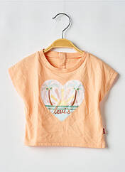 T-shirt orange LEVIS pour fille seconde vue