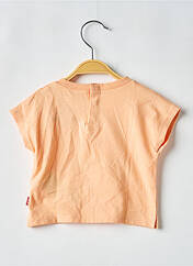 T-shirt orange LEVIS pour fille seconde vue