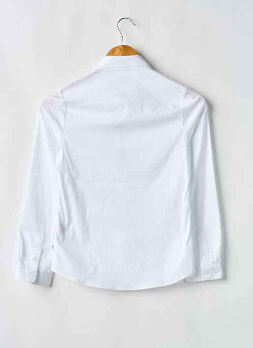 Chemise manches courtes coupe droite blanc HUGO BOSS garcon