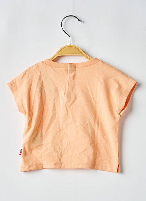 T-shirt coupe droite manches courtes orange LEVIS fille