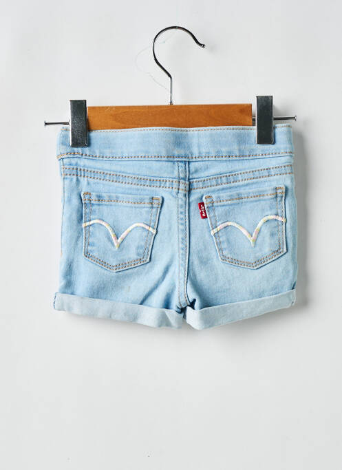 Short poches taille ajustable bleu LEVIS fille