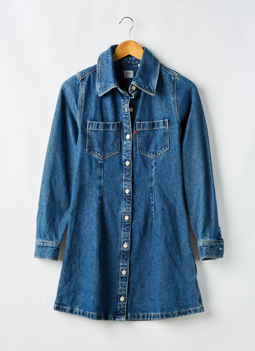 Robe courte bleu LEVIS femme