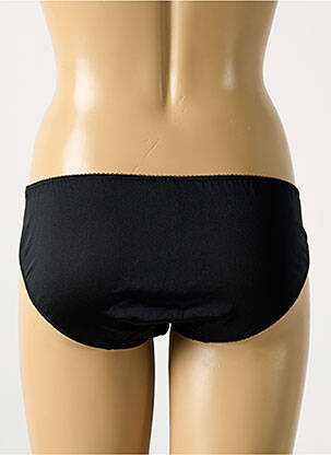 Culotte tissage satiné noir ANTINEA femme