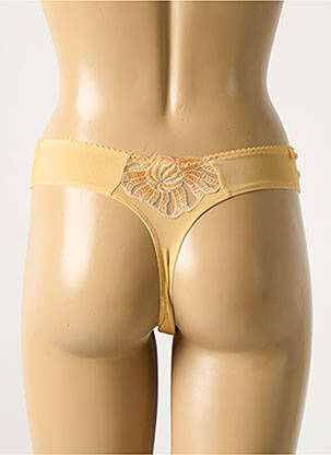 Tanga stretch orange MARIE JO femme