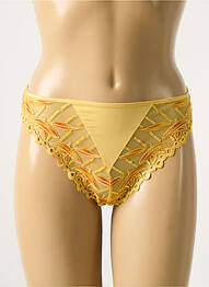 Tanga stretch jaune SIMONE PERELE femme