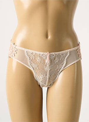Tanga stretch rose WACOAL femme