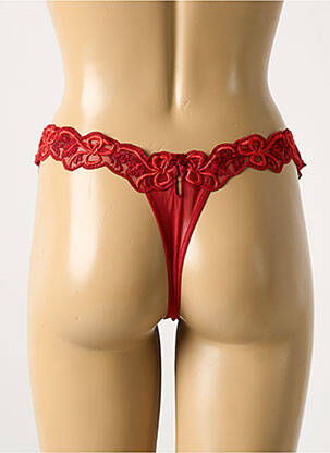 Tanga stretch rouge ÉPRISE femme