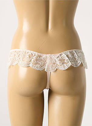 Tanga stretch rose CHANTAL THOMASS femme