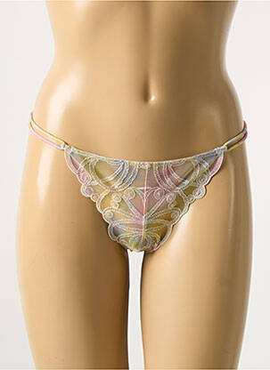 String stretch jaune WACOAL femme