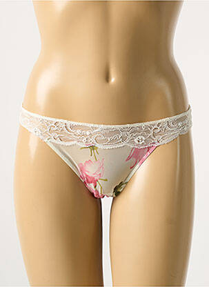 String beige ARGENTOVIVO pour femme