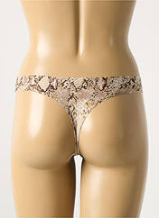 String beige WACOAL pour femme seconde vue