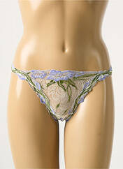 String bleu WACOAL pour femme seconde vue