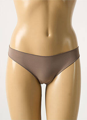 String marron HUIT pour femme