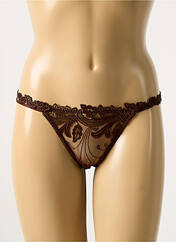 String marron WACOAL pour femme seconde vue