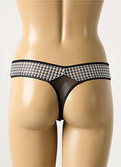 Tanga noir WACOAL pour femme seconde vue