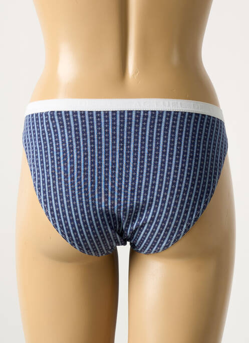 Culotte bleu HUIT pour femme