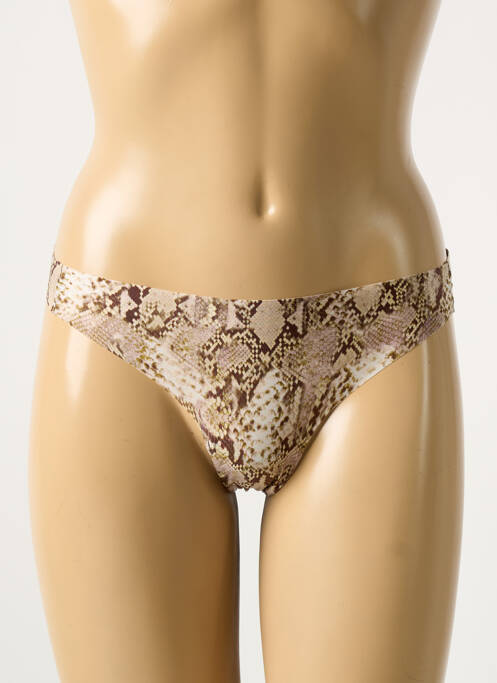 String beige WACOAL pour femme