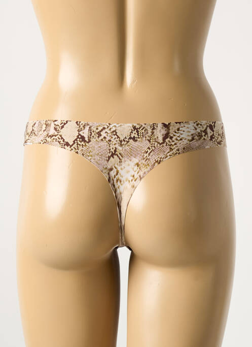 String beige WACOAL pour femme