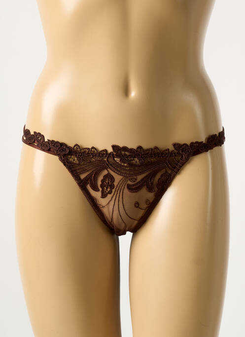String marron WACOAL pour femme