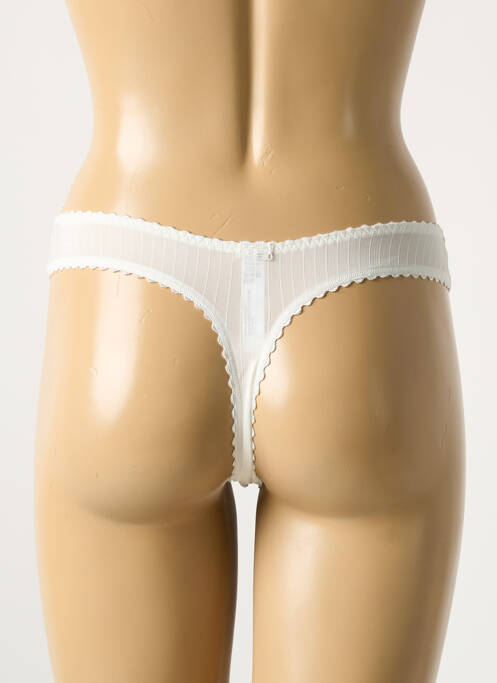 Tanga beige MARIE JO pour femme