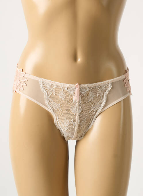 Tanga rose WACOAL pour femme