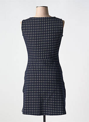 Robe courte sans manche sans manche bleu FILLE A SUIVRE femme