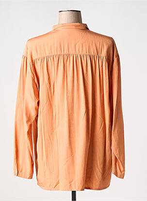 Blouse manches longues manches longues orange JOUSSE femme