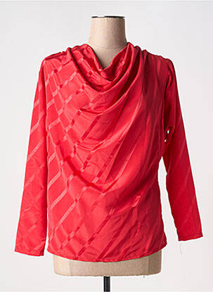 Blouse manches longues manches longues rouge LAURENT ST CYR femme