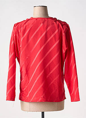 Blouse manches longues manches longues rouge LAURENT ST CYR femme