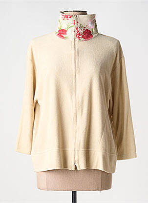 Veste casual coupe droite beige LE CHAT femme