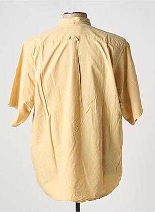 Chemise manches courtes coupe droite beige C17 homme