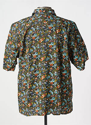 Chemise manches courtes manches courtes vert C17 homme