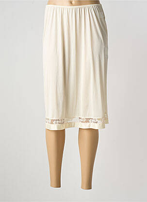 Jupon /Fond de robe beige VALISERE pour femme