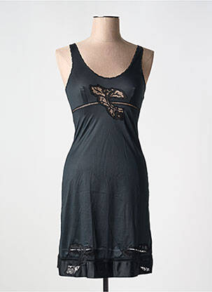 Jupon /Fond de robe noir VALISERE pour femme