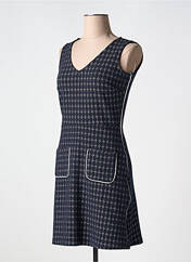 Robe courte bleu FILLE A SUIVRE pour femme seconde vue