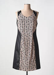 Robe mi-longue noir PAUSE CAFE pour femme seconde vue