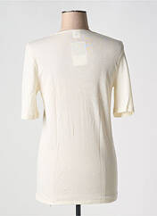 T-shirt beige HANRO pour femme seconde vue