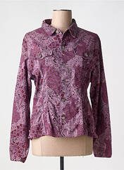 Veste casual violet STK pour femme seconde vue