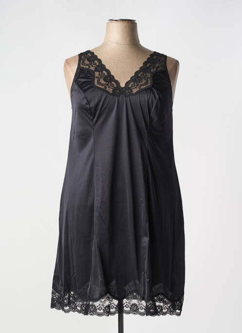 Jupon /Fond de robe noir VALDARAN pour femme