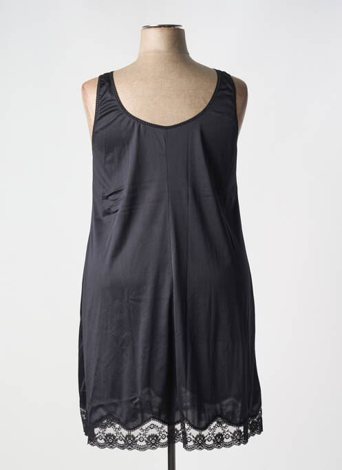 Jupon /Fond de robe noir VALDARAN pour femme