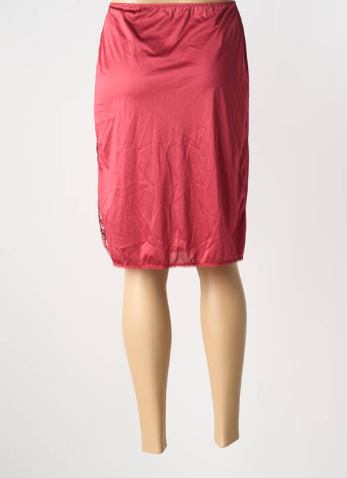Jupon /Fond de robe rouge ANTINEA pour femme
