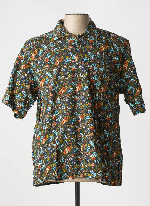 Chemise manches courtes vert C17 pour homme